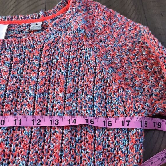 Eye catching Maison Scotch Multicolor Zip Sleeve Cotton Blend Sweater. - Picture 13 of 16